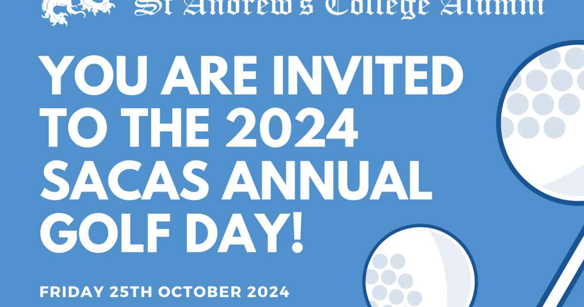 2024 SACAS Golf Day Invite